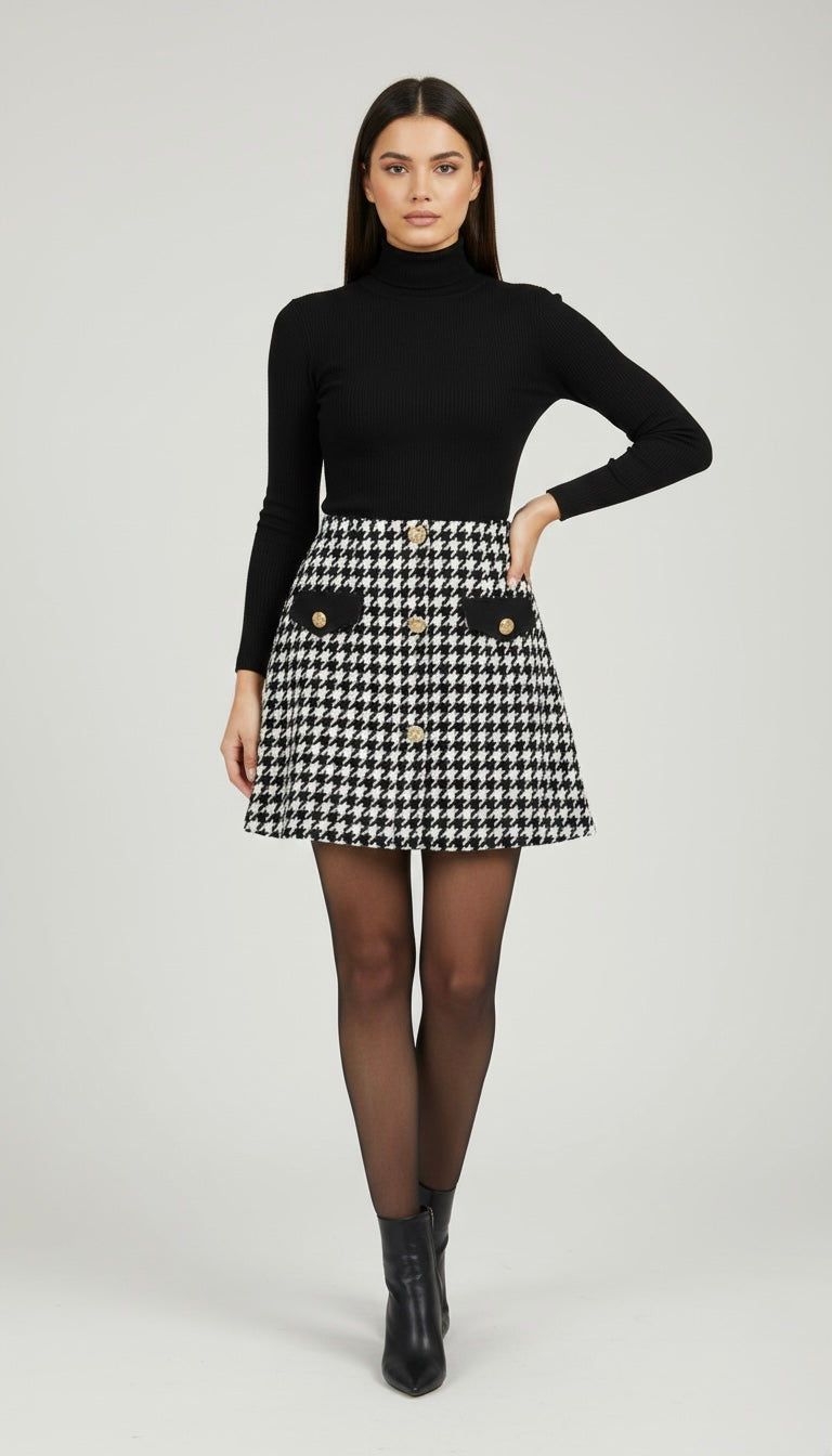 Parisian Pattern Skirt