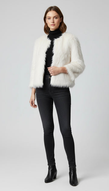Arctic Luxe Faux Fur Jacket