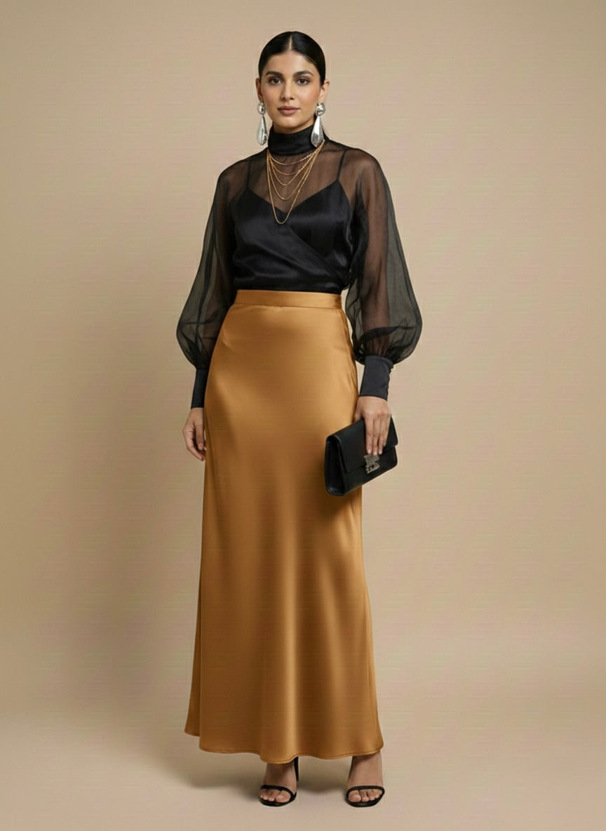 The Gloss Maxi skirt