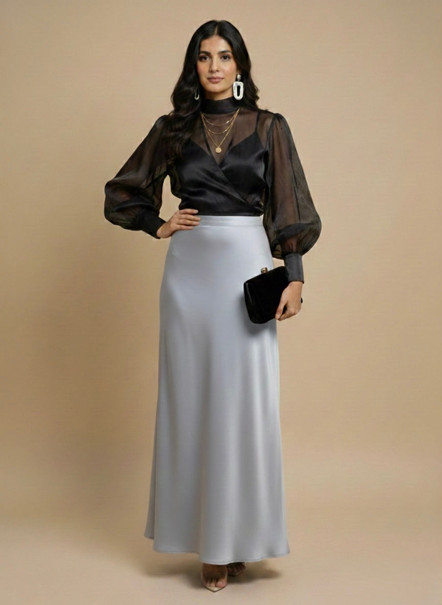 The Gloss Maxi skirt