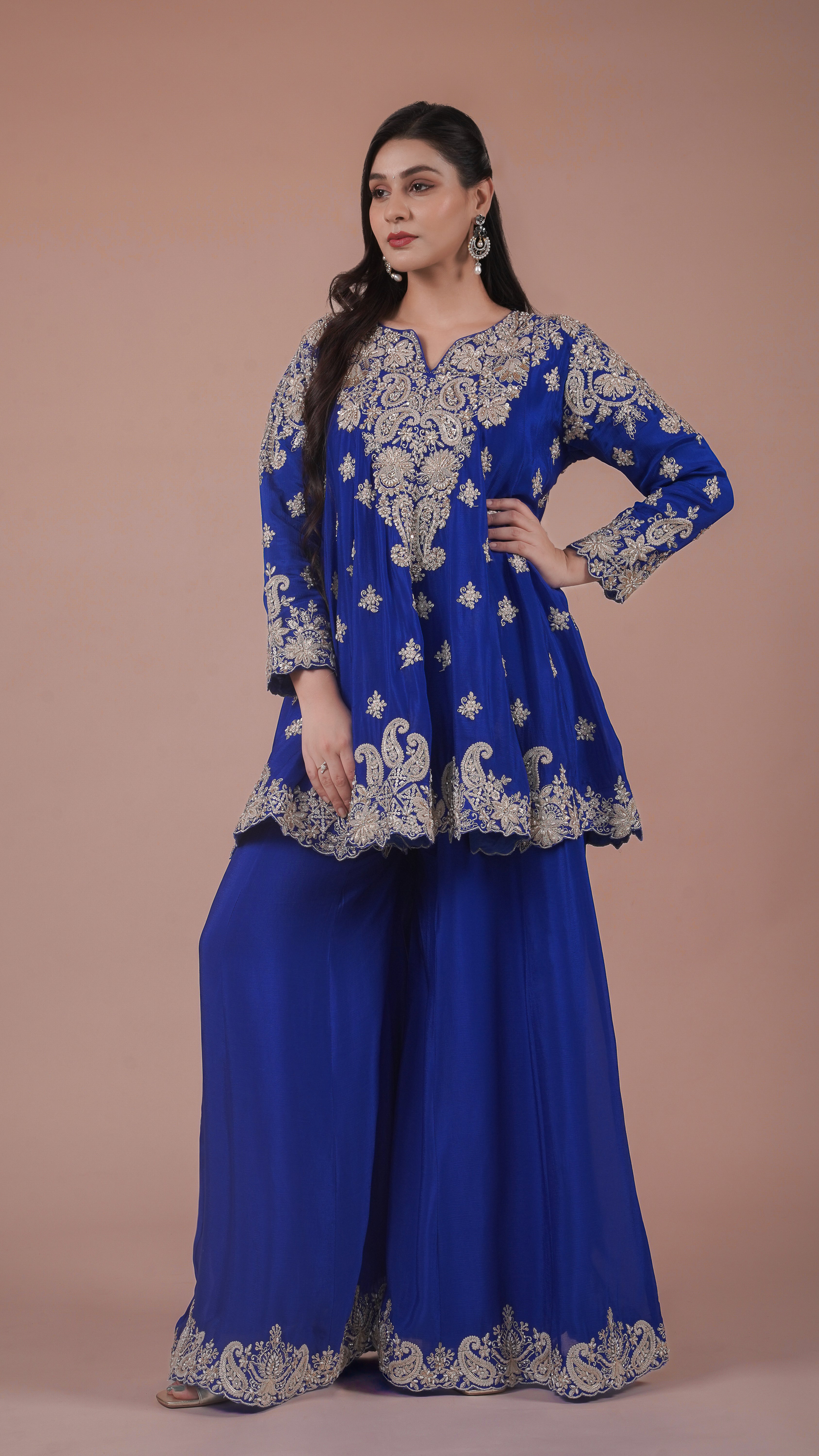 Rang Mahal Sharara Set | Available in 3 colors