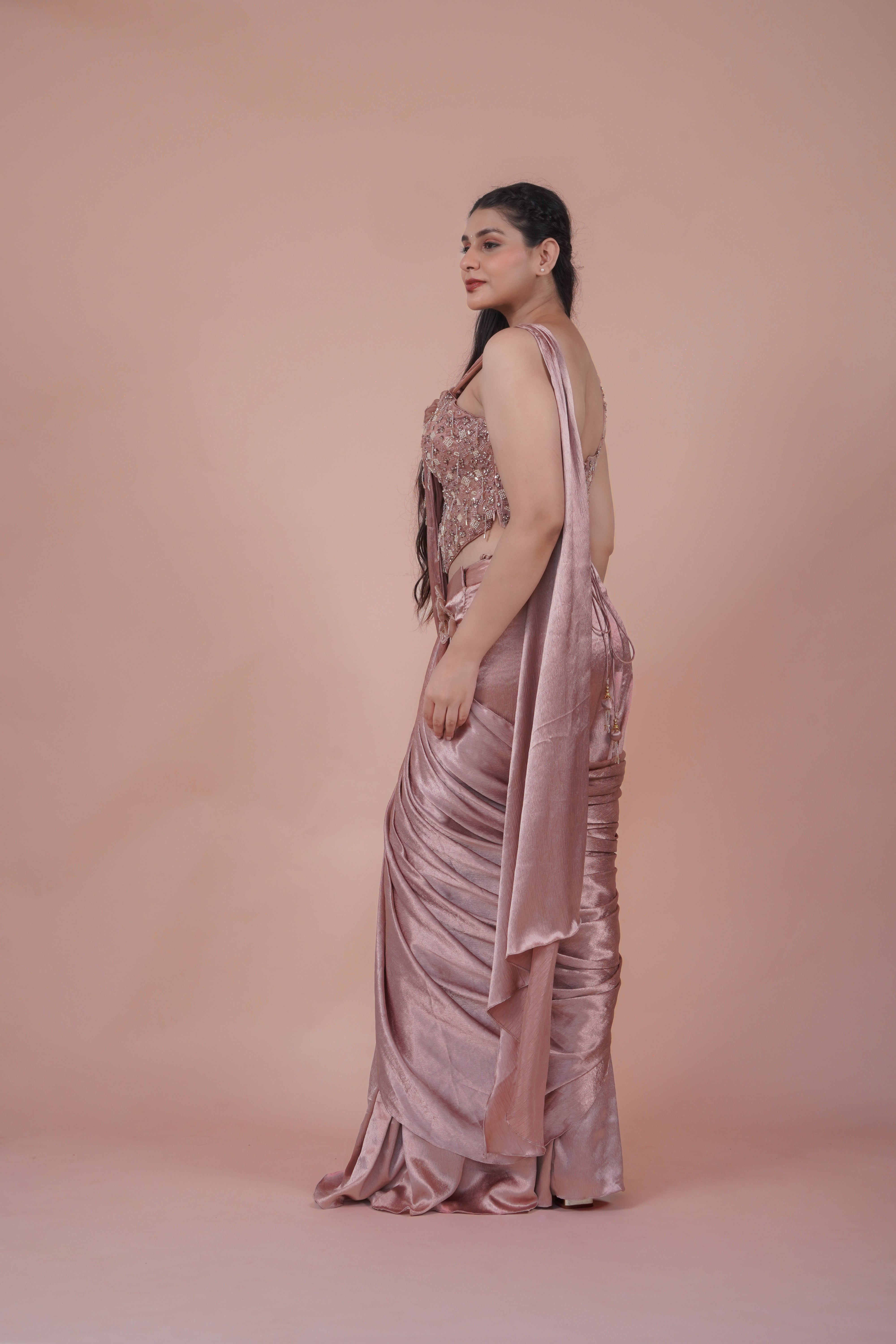 Noor Saree with Embellished Blouse