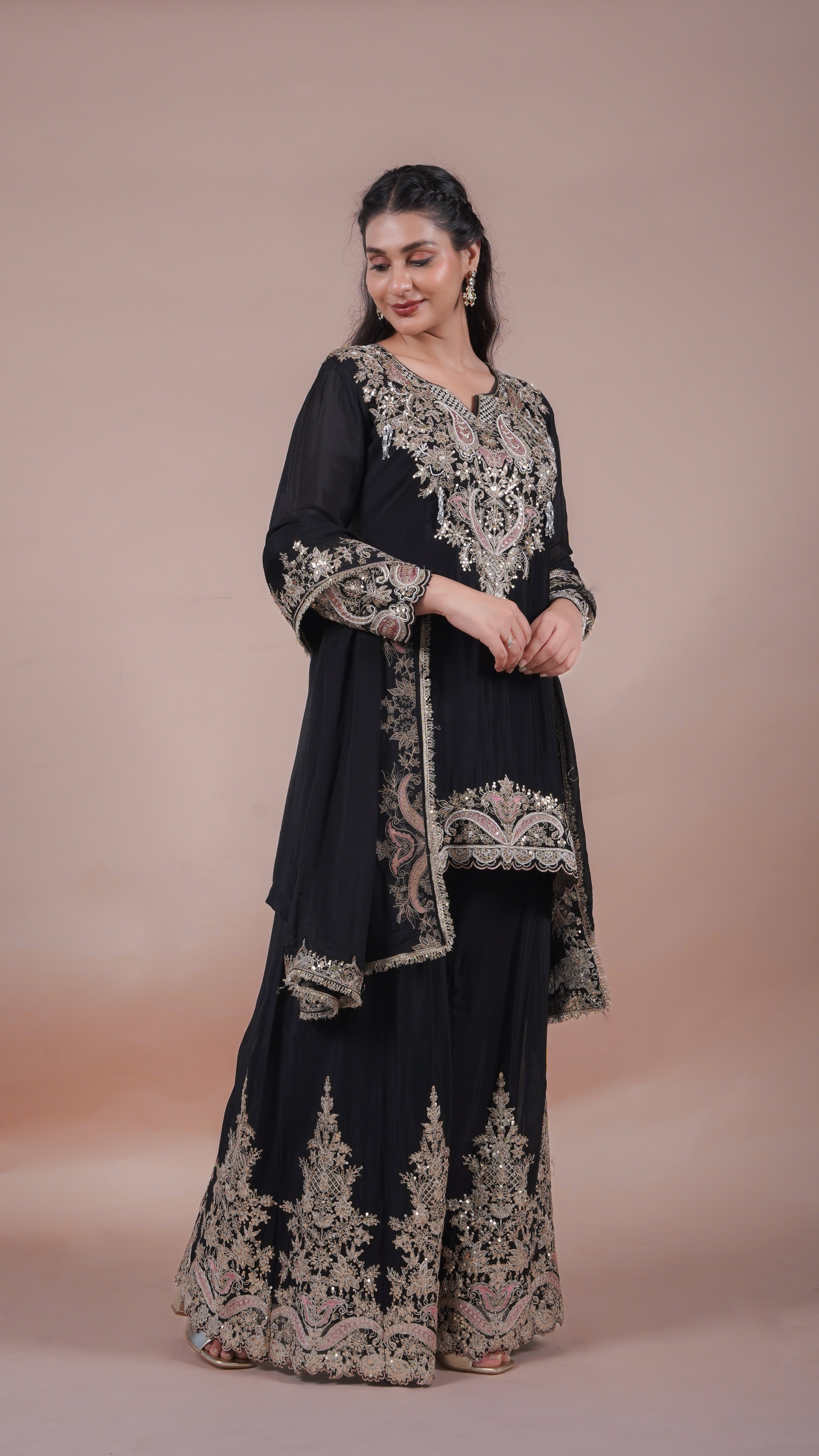 Maharani Sharara Set | Available In 2 Colors