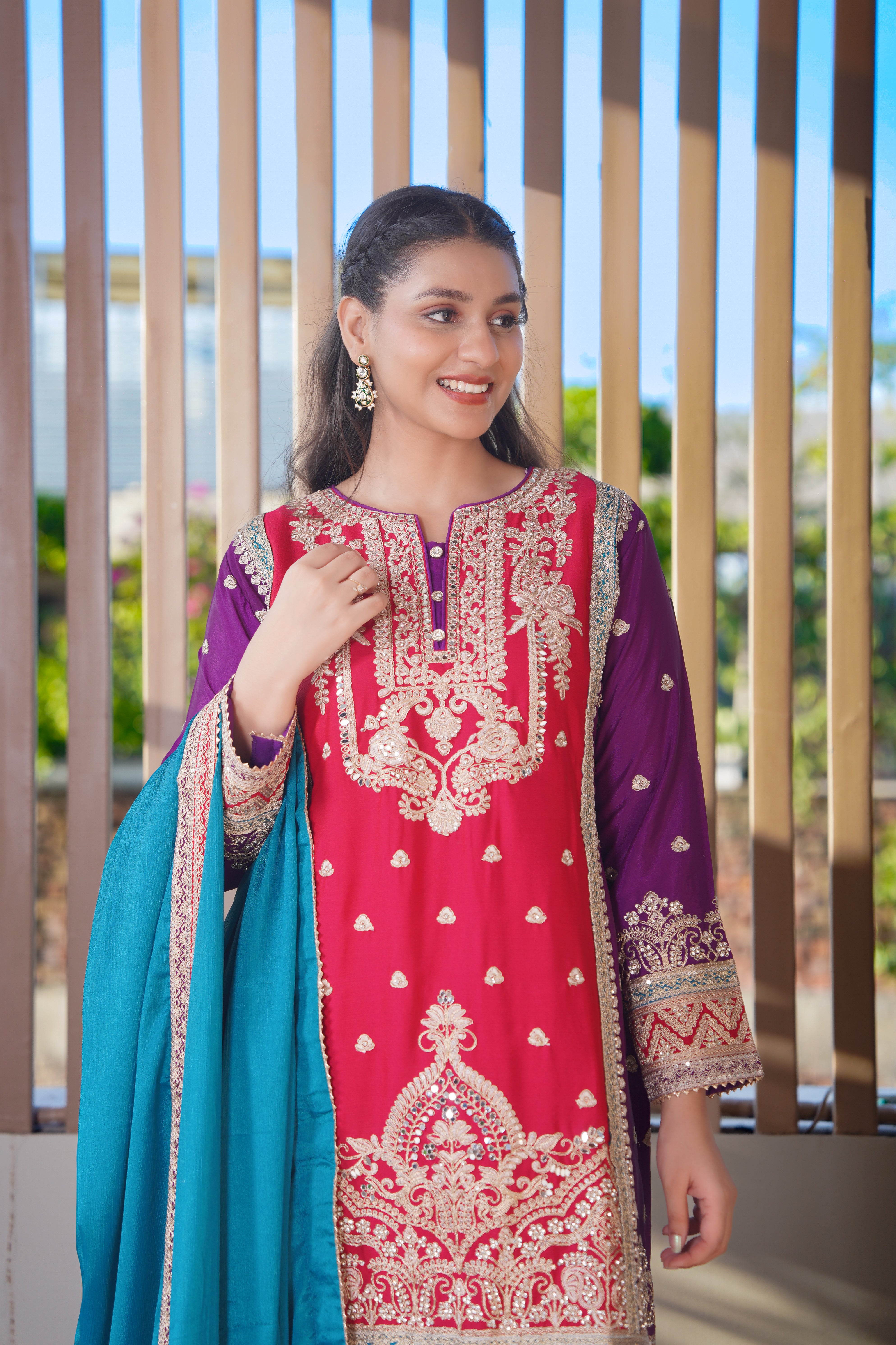 Mughal Suit Set | Available in 2 colors