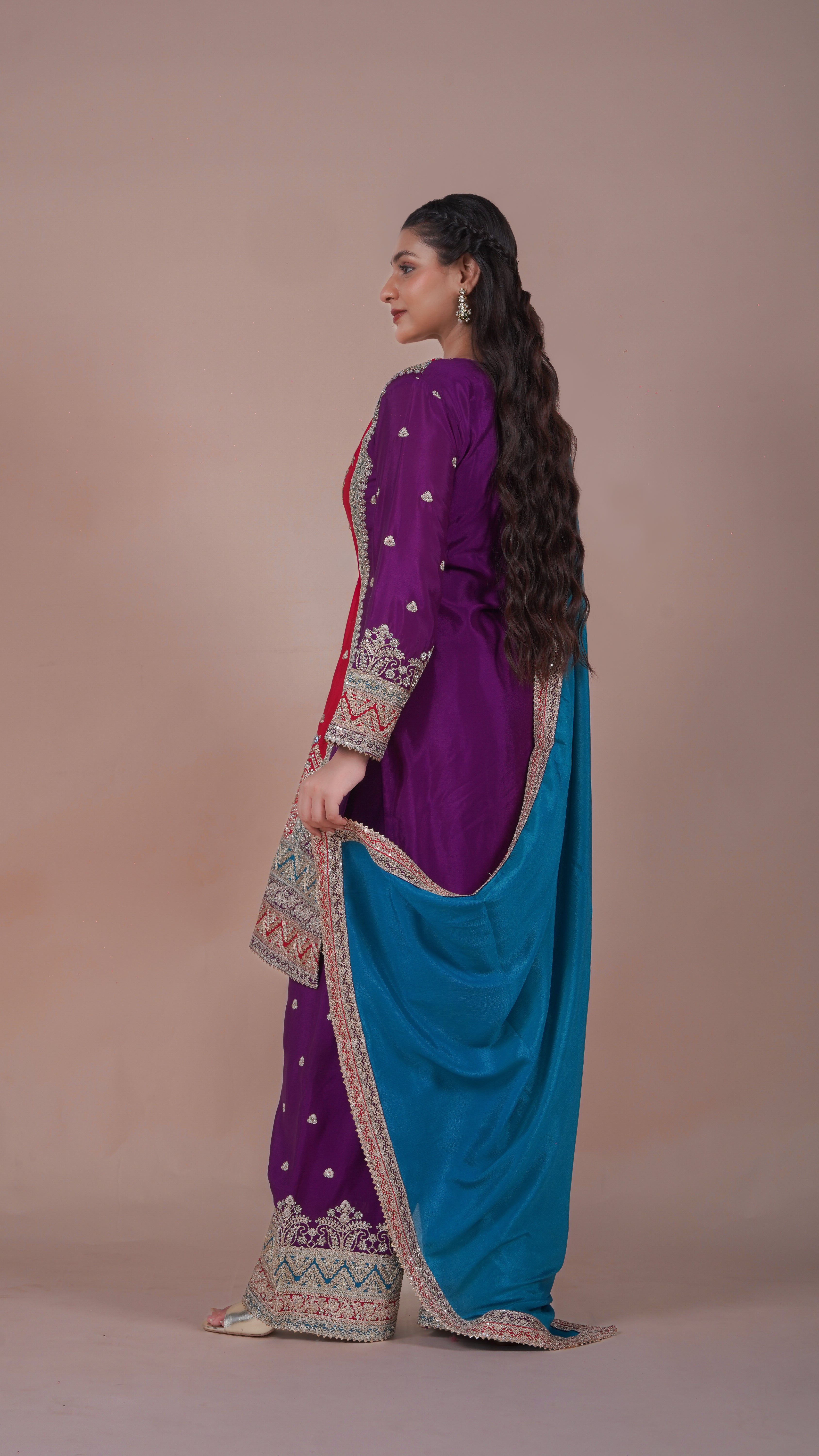 Mughal Suit Set | Available in 2 colors