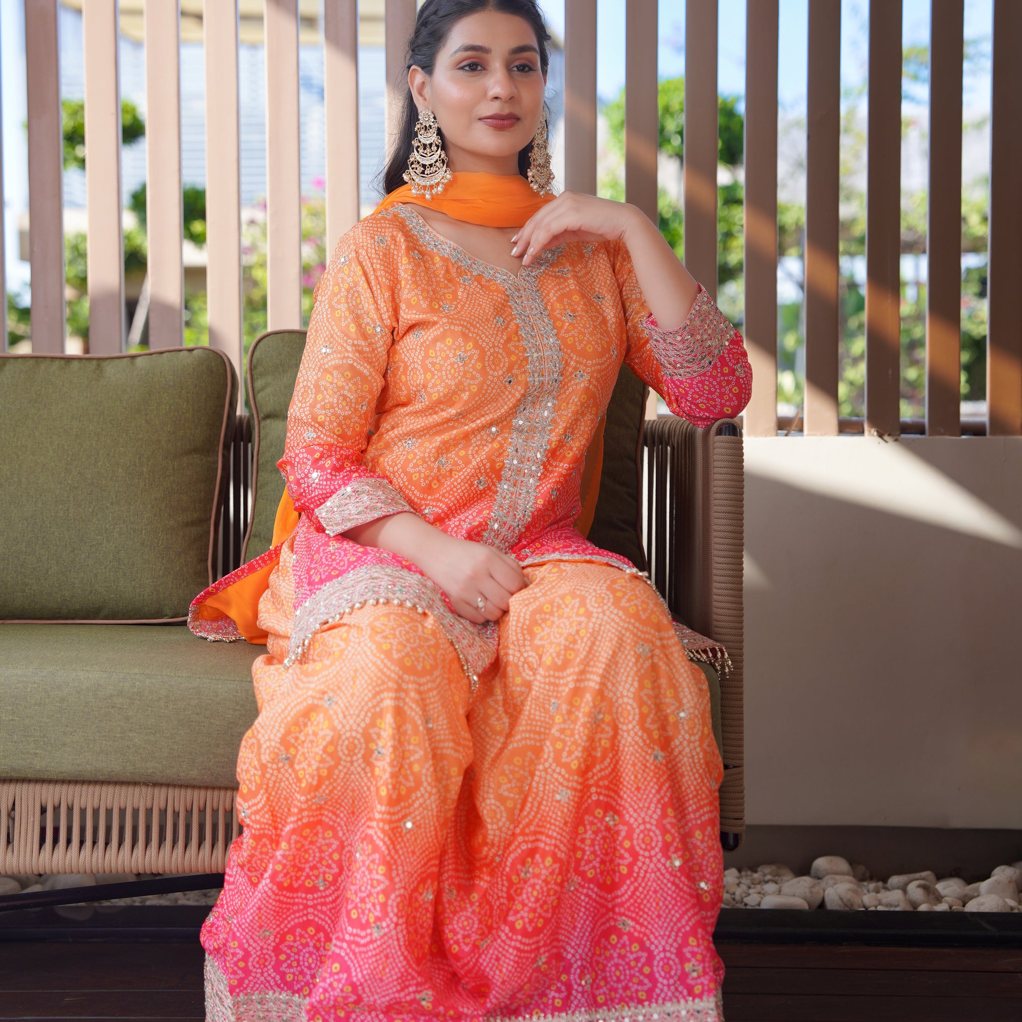 Meher Sharara Set – where festive colours meet traditional charm