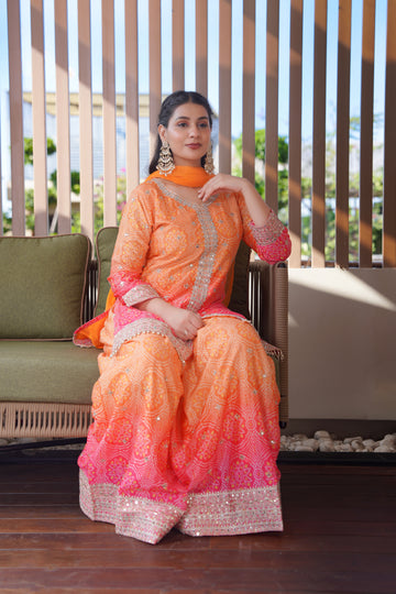Meher Sharara Set – where festive colours meet traditional charm
