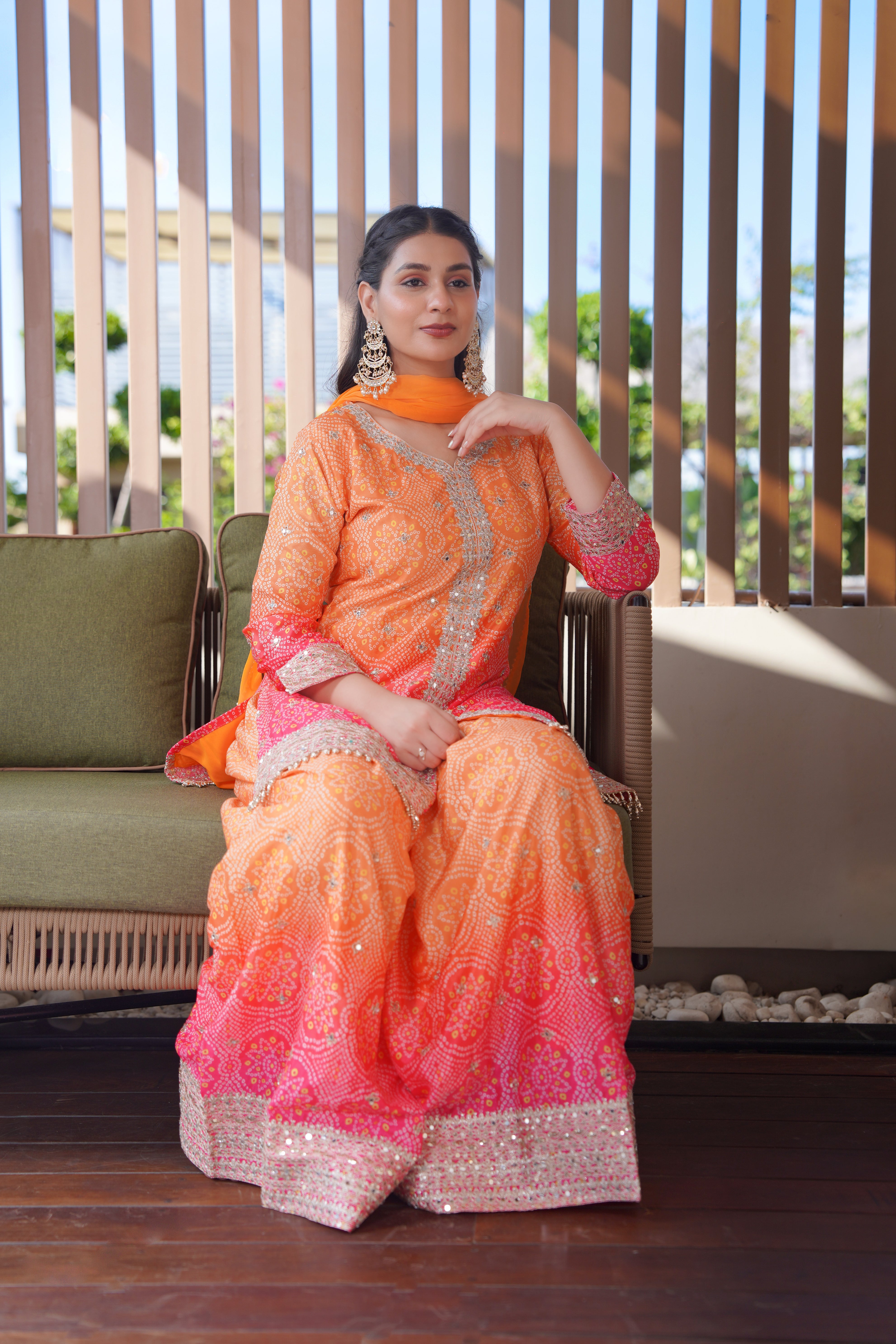 Meher Sharara Set – where festive colours meet traditional charm