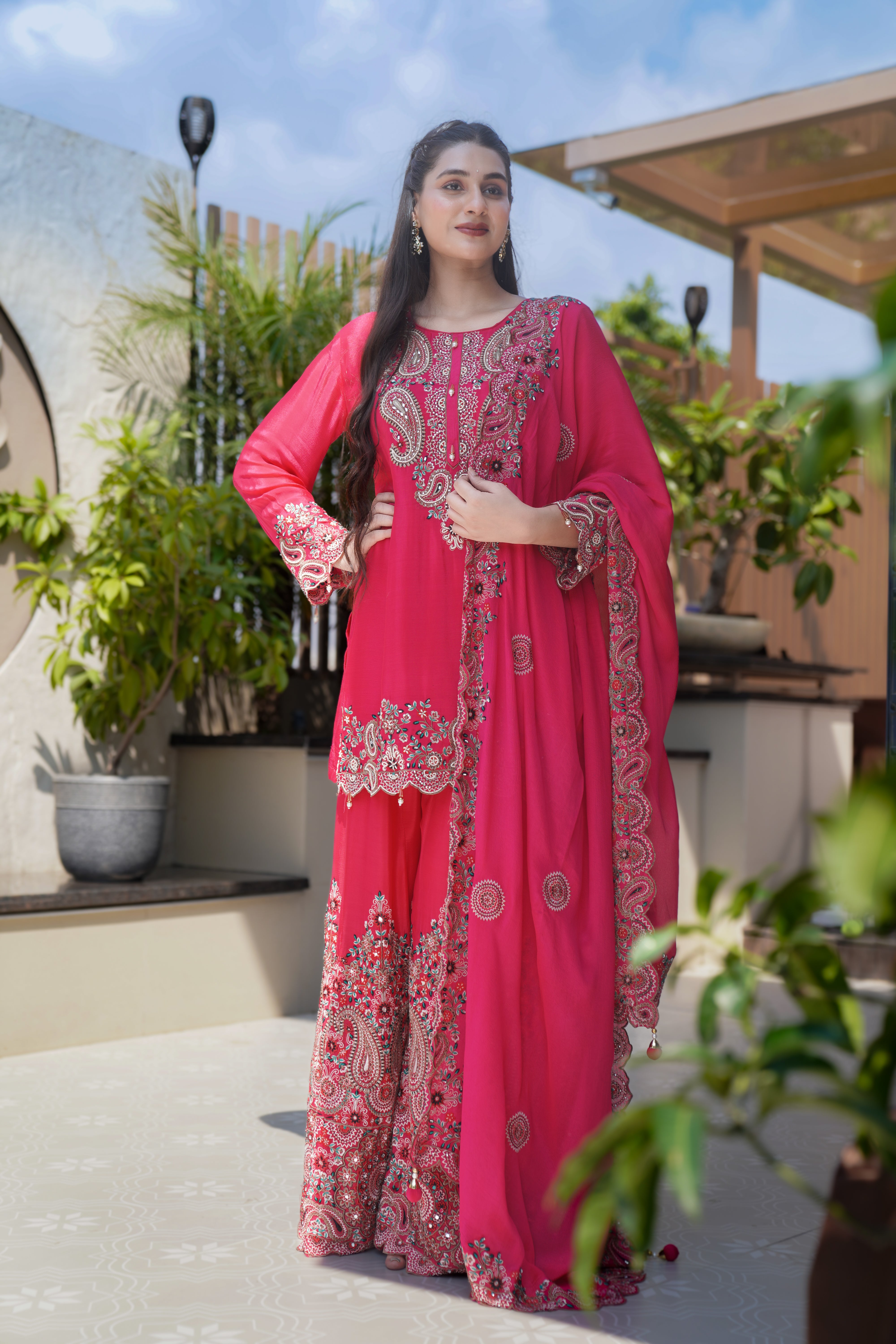 Noor Sharara Set | Available In 3 Colors