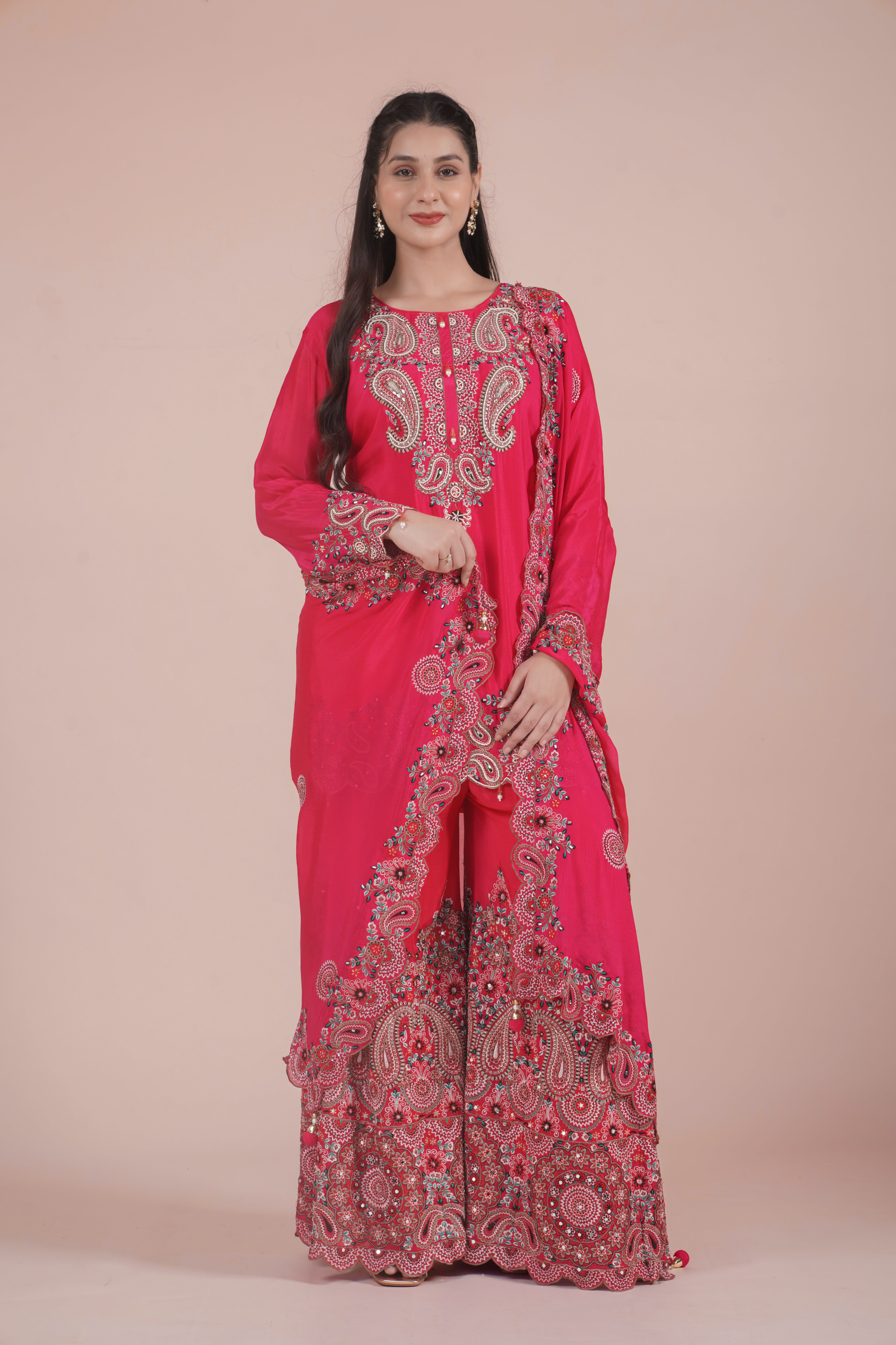 Noor Sharara Set | Available In 3 Colors