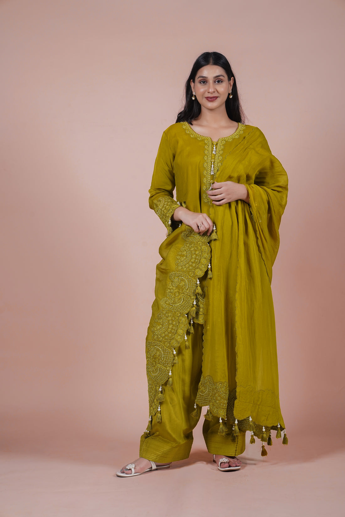 Apsara Farshi Set | Available in 2 Colors