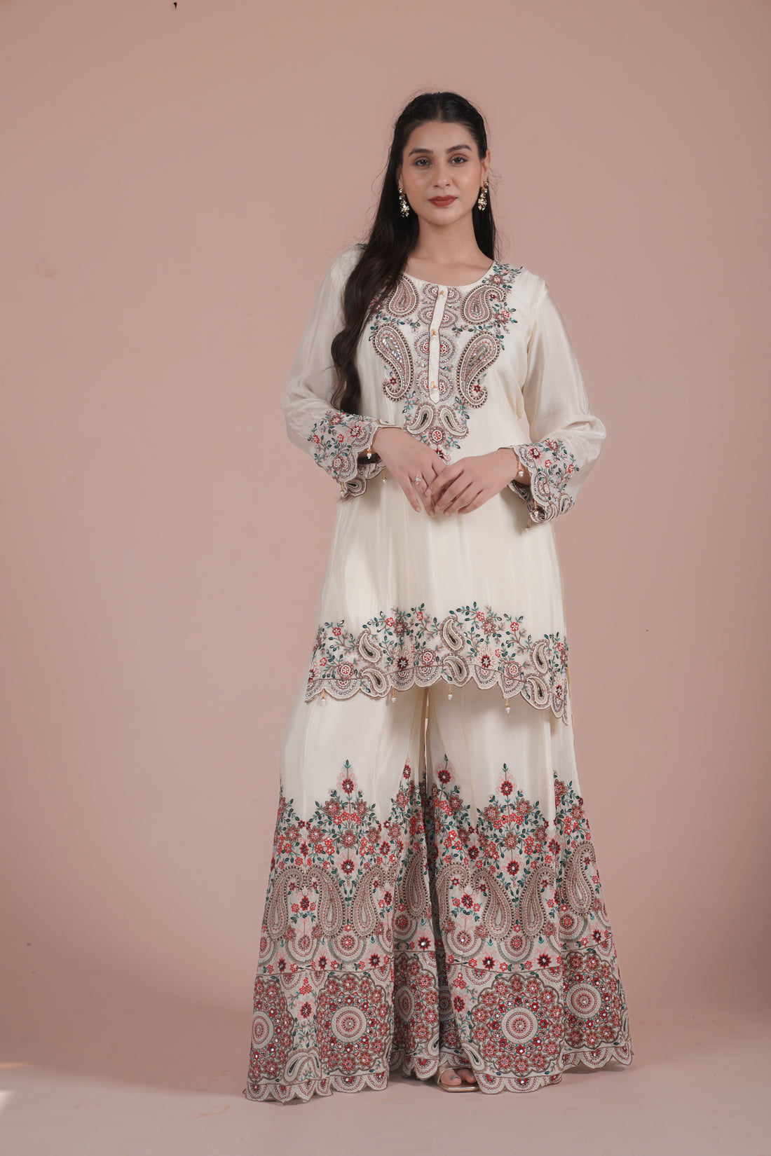 Noor Sharara Set | Available In 3 Colors