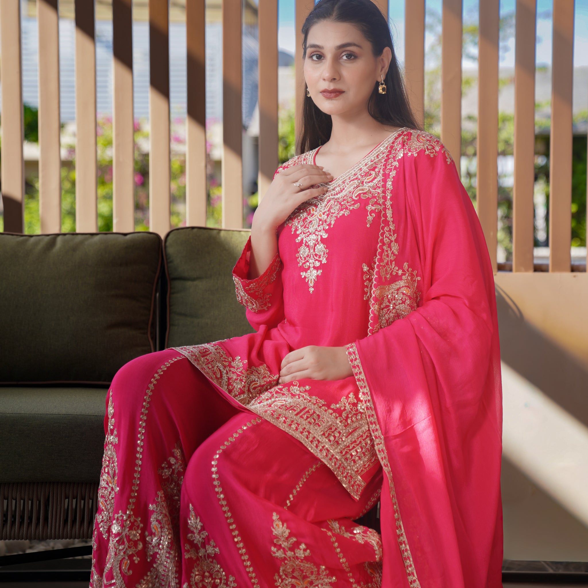 Adaa Sharara Set – | Available in 2 colors