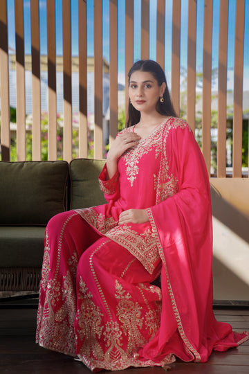 Adaa Sharara Set – | Available in 2 colors