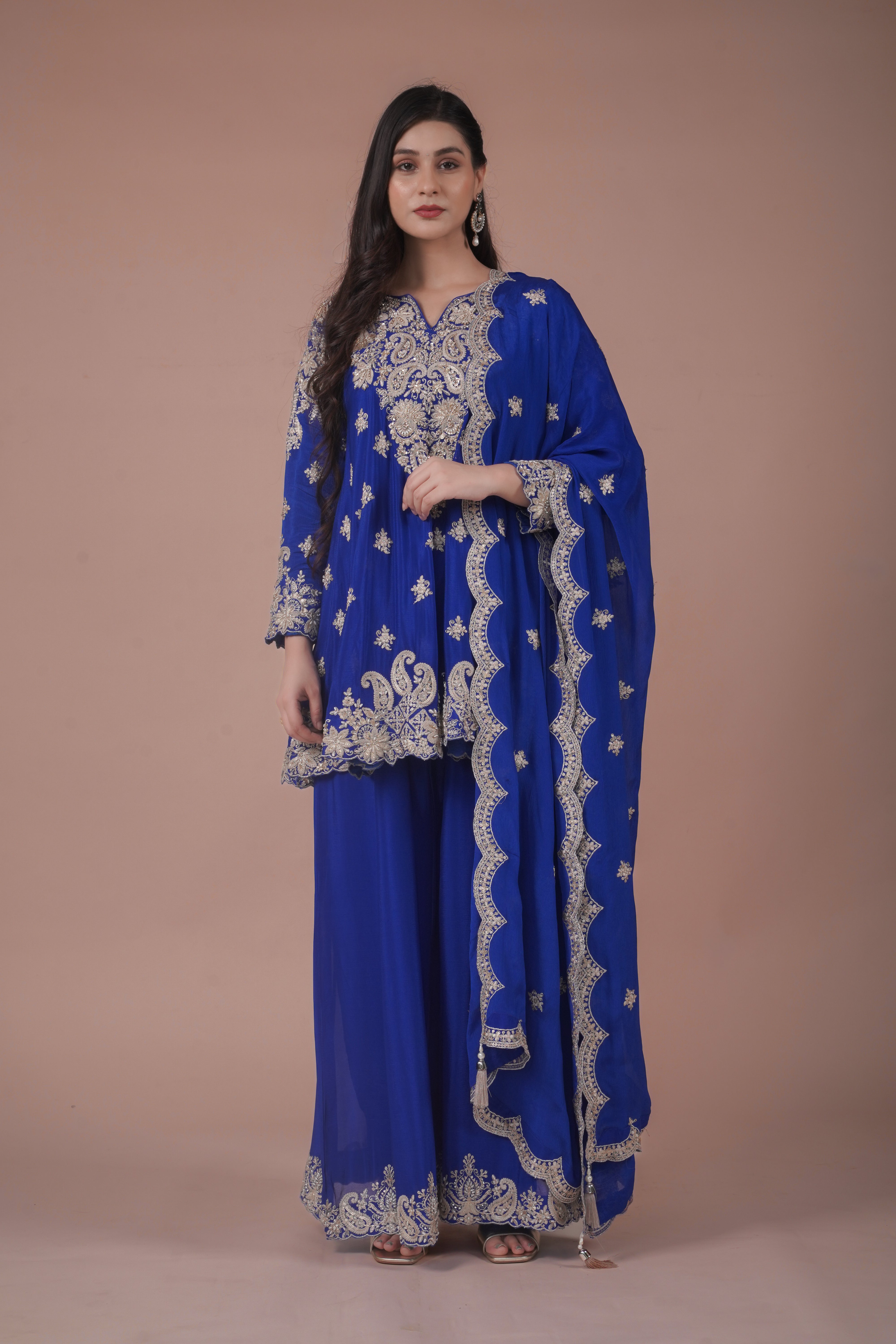 Rang Mahal Sharara Set | Available in 3 colors