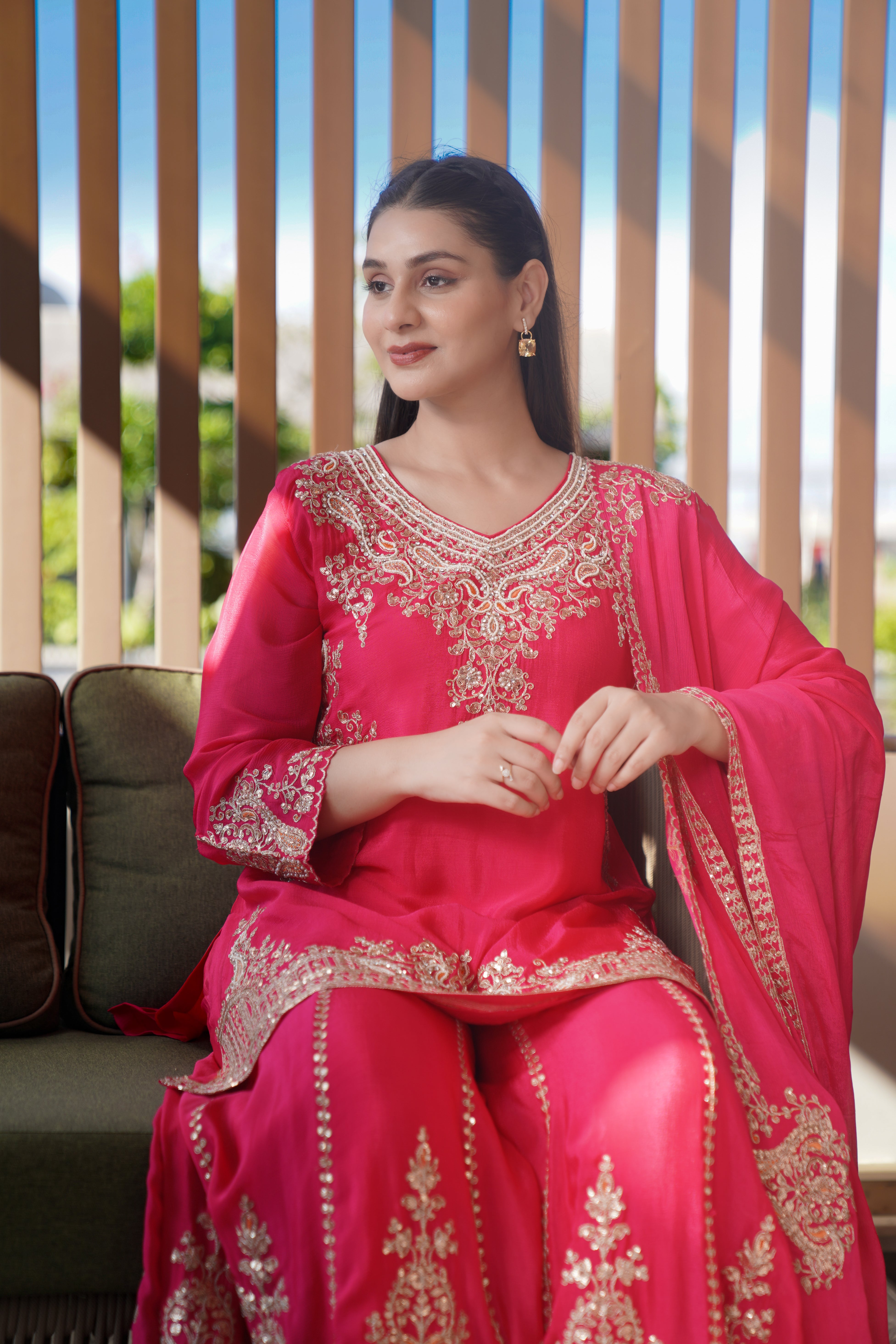 Adaa Sharara Set – | Available in 2 colors