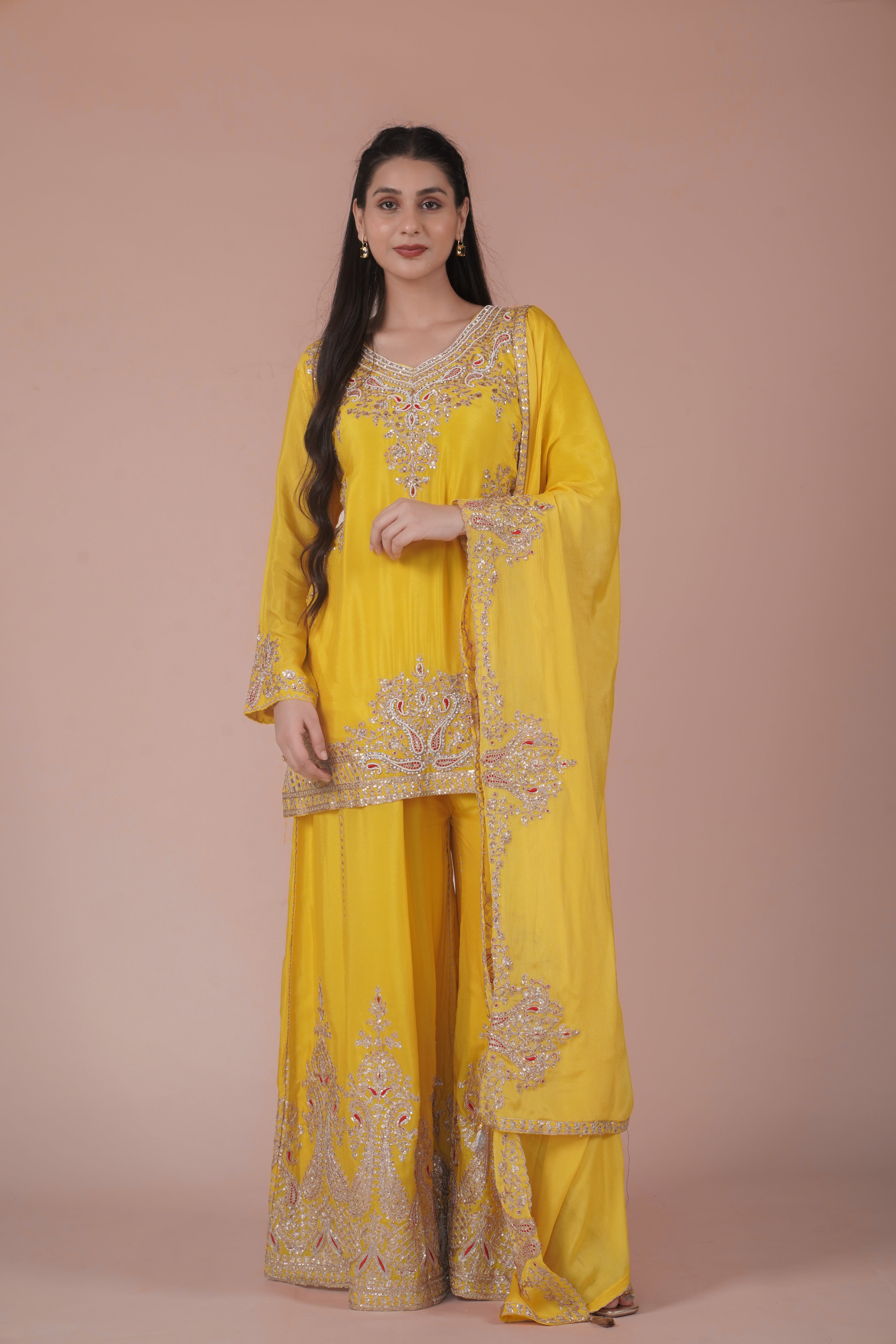 Adaa Sharara Set – | Available in 2 colors