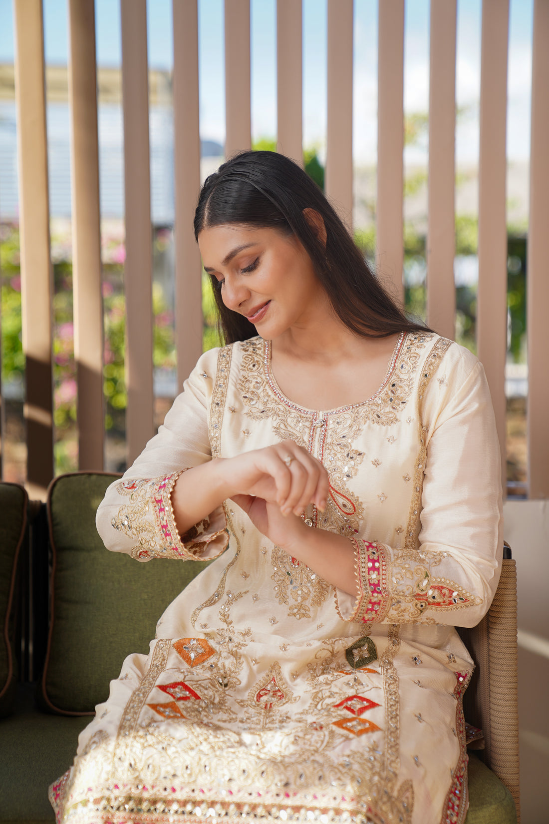 Gulzar Kurta Dhoti Set