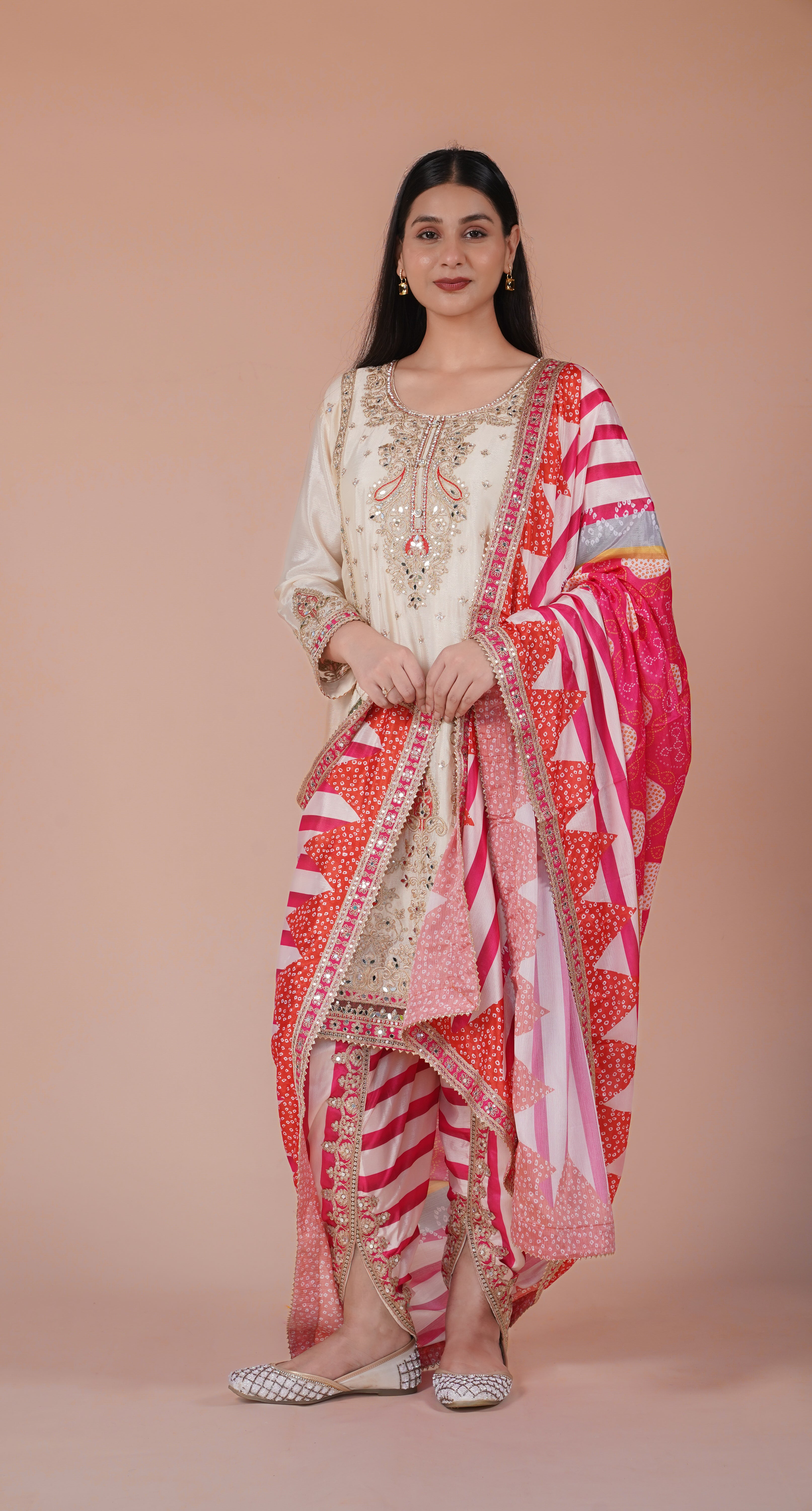 Gulzar Kurta Dhoti Set