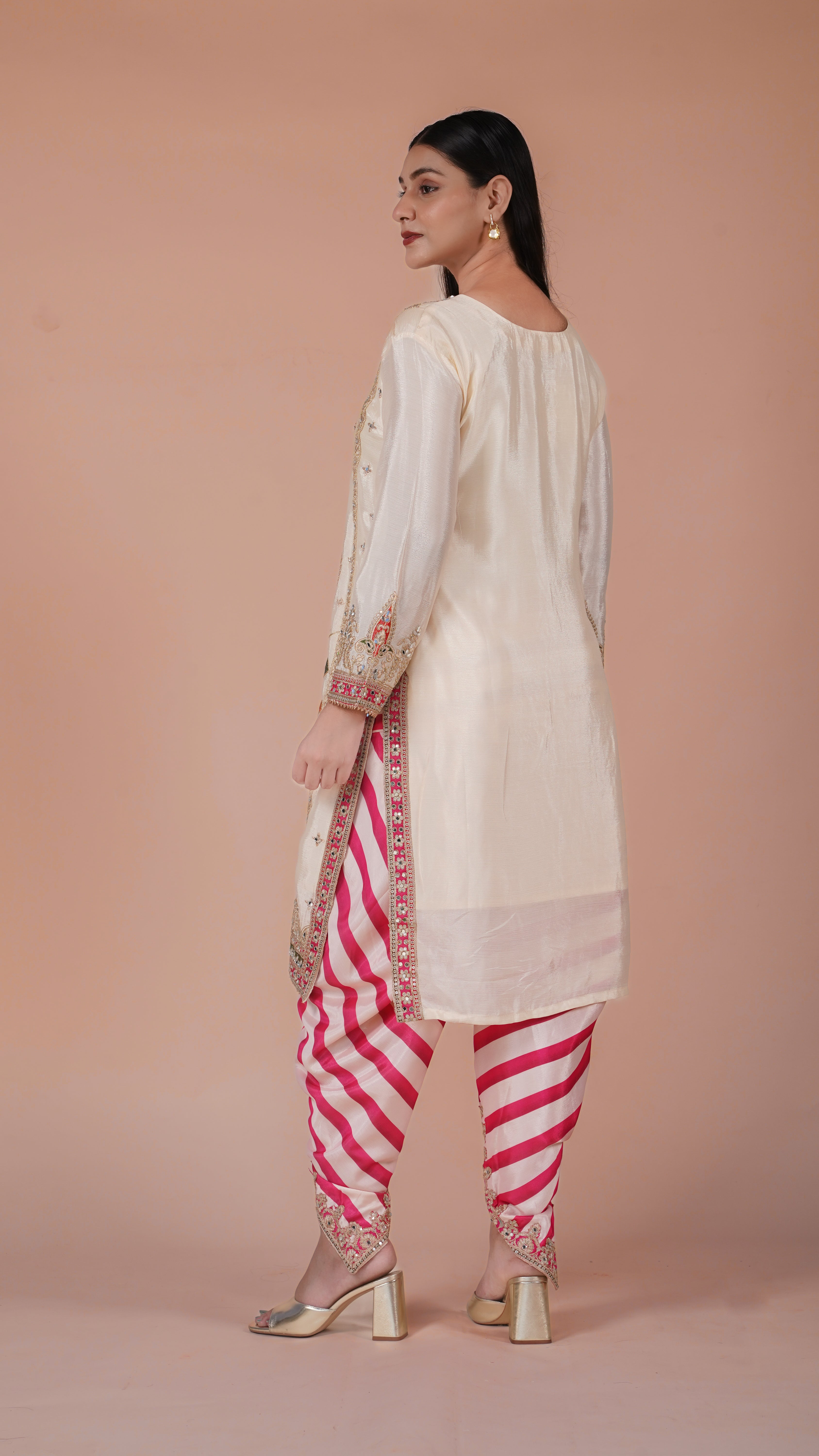 Gulzar Kurta Dhoti Set