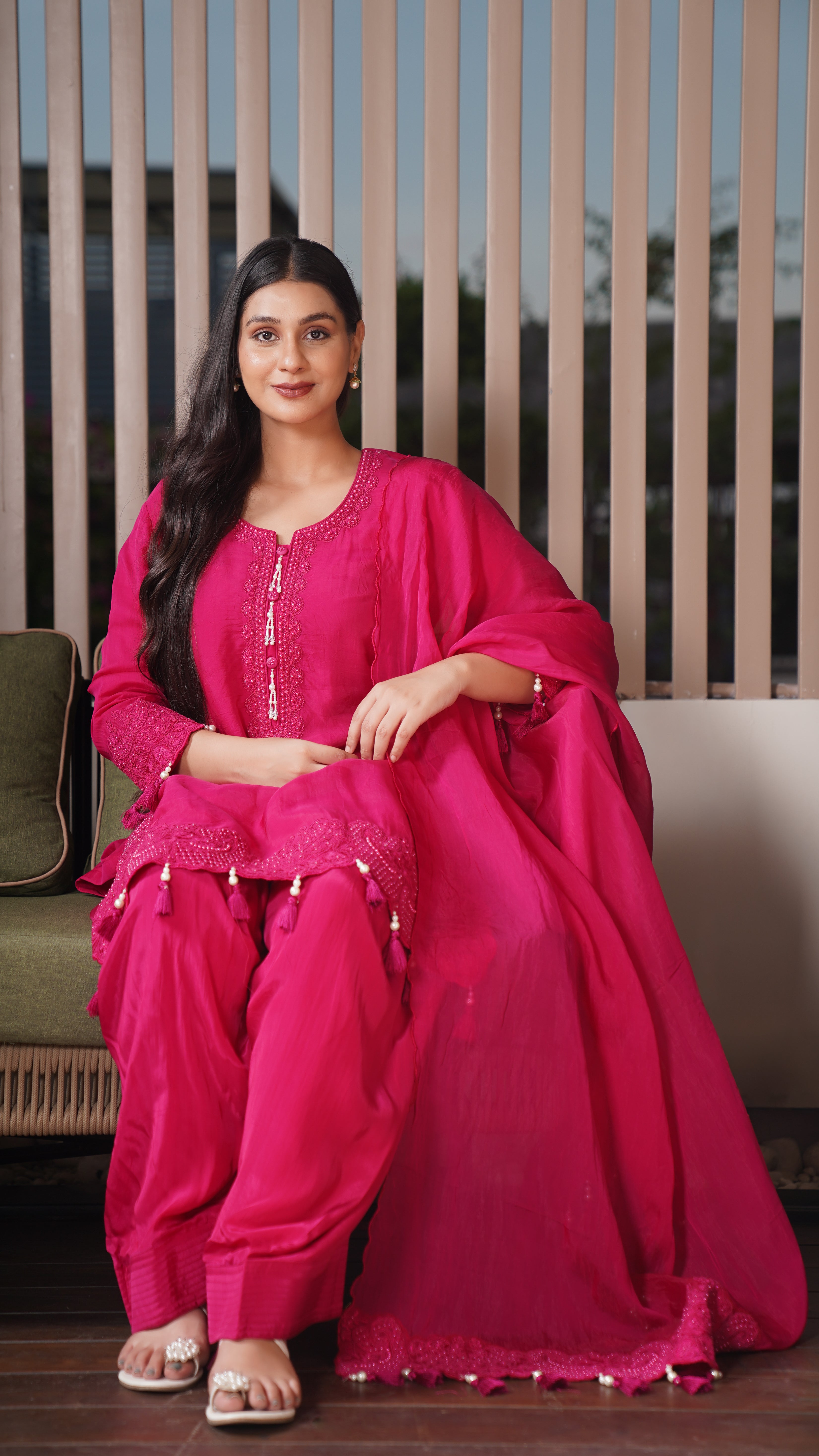 Apsara Farshi Set | Available in 2 Colors