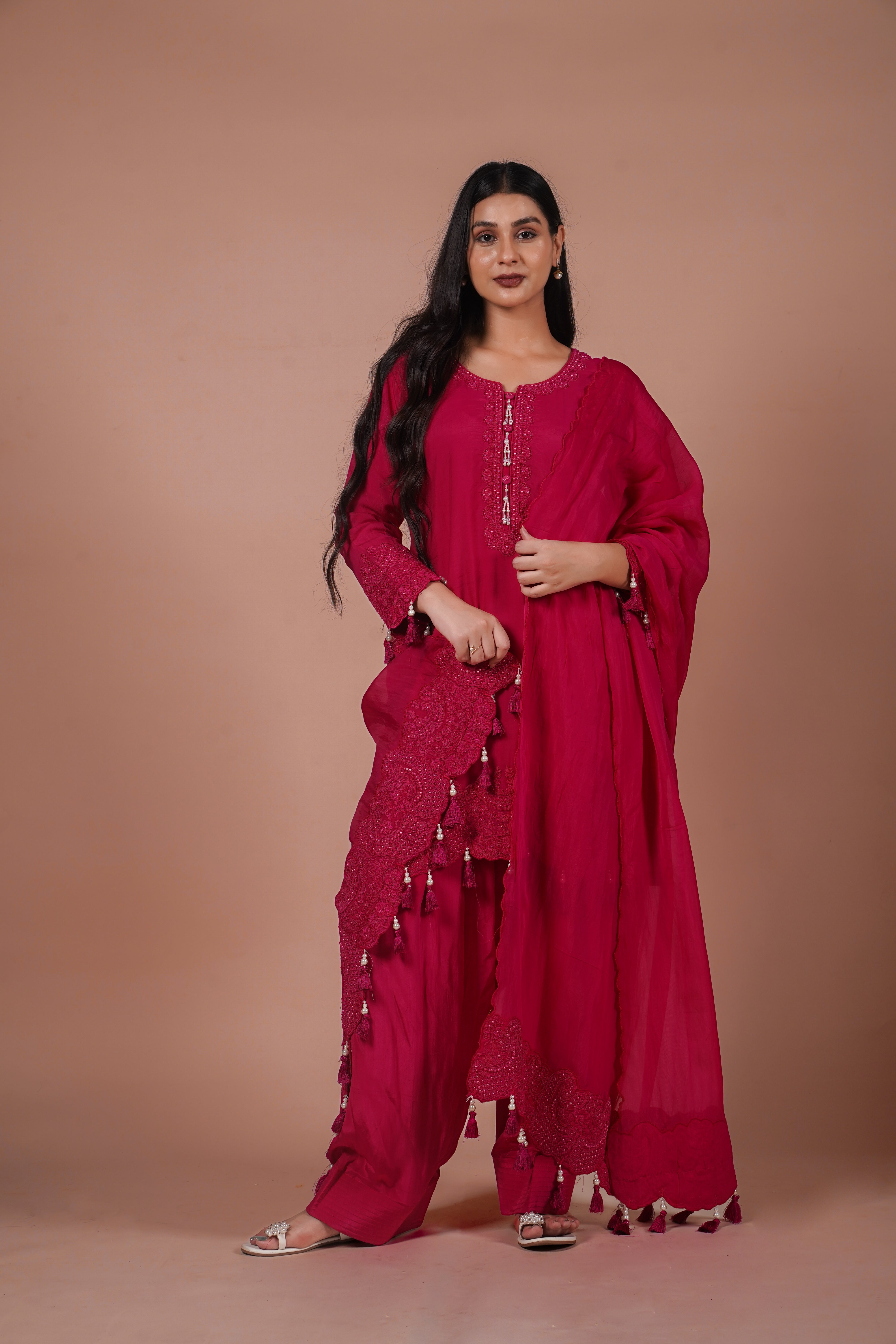 Apsara Farshi Set | Available in 2 Colors