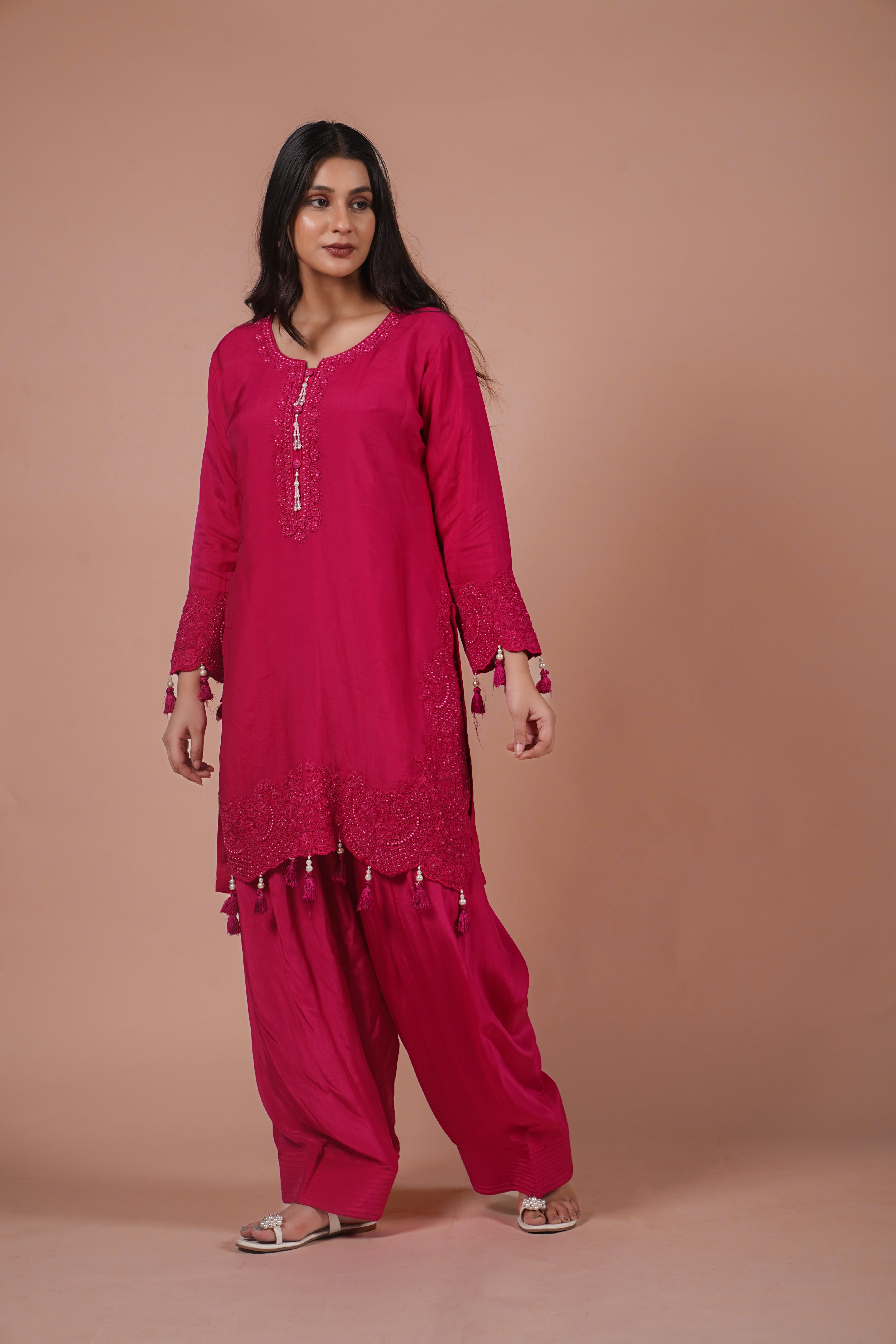 Apsara Farshi Set | Available in 2 Colors