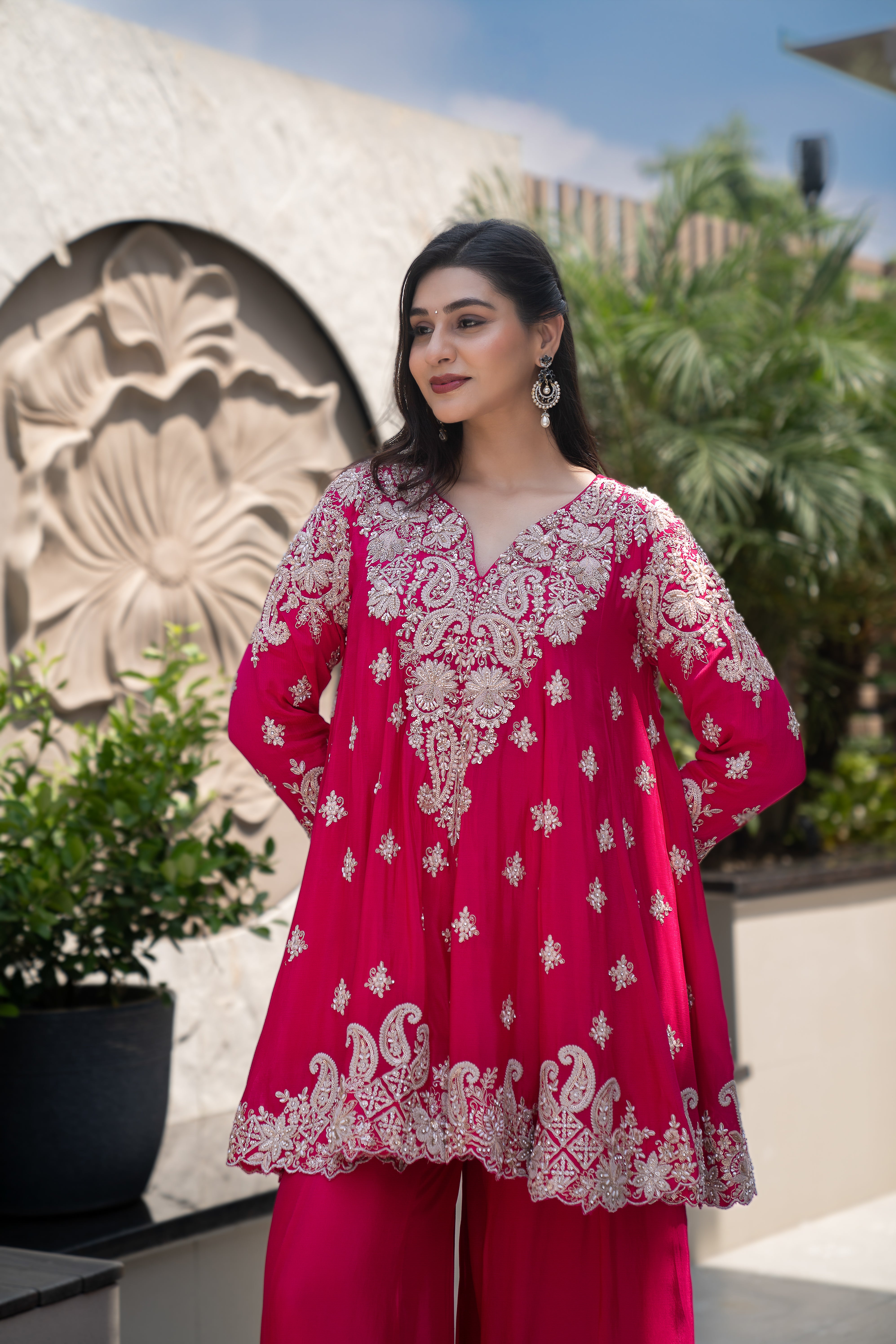 Rang Mahal Sharara Set | Available in 3 colors