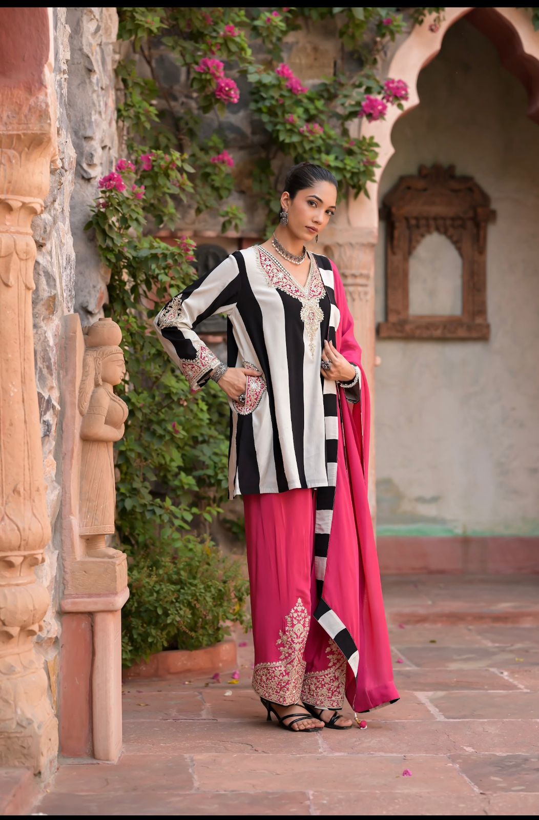 Zari Farshi Salwar Set