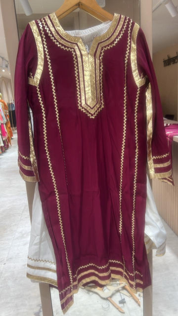 Aarahi Gota Work Farsi Salwar Set