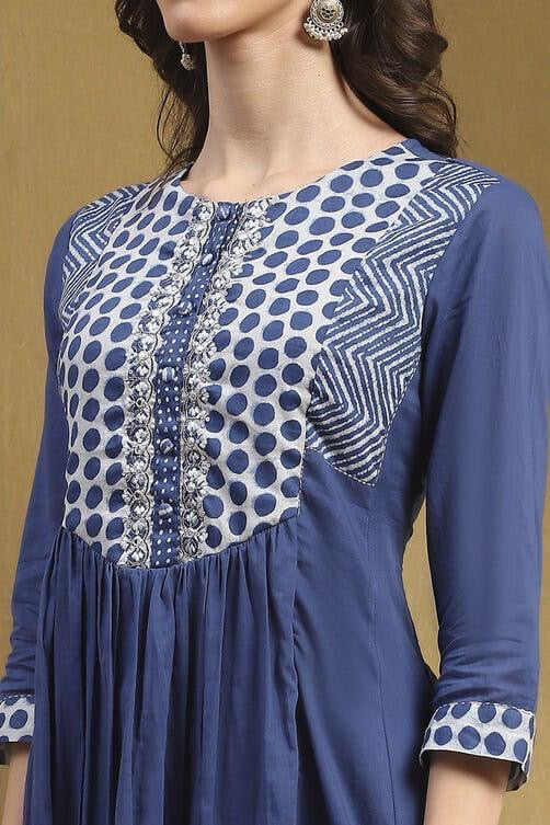 Naya Print-Yoke Short Anarkali Co-ord Set| ICS -24