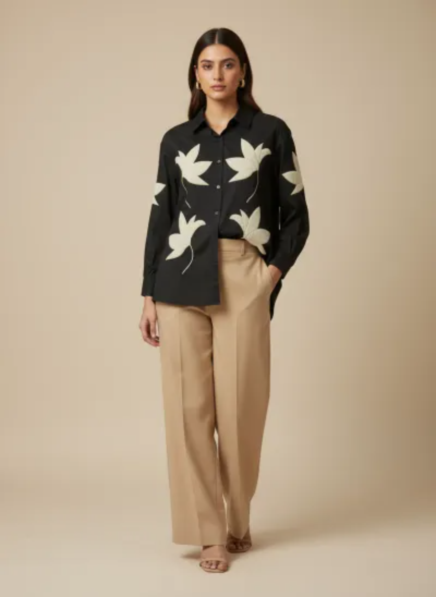 Ziya Embroidered Shirt