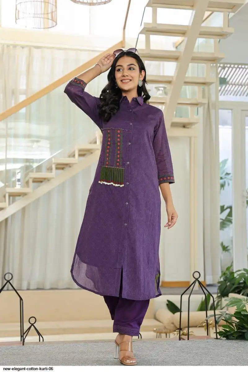 Cotton Kurti Set for Women – Comfortable & Stylish Ethnic Wear | KS-72