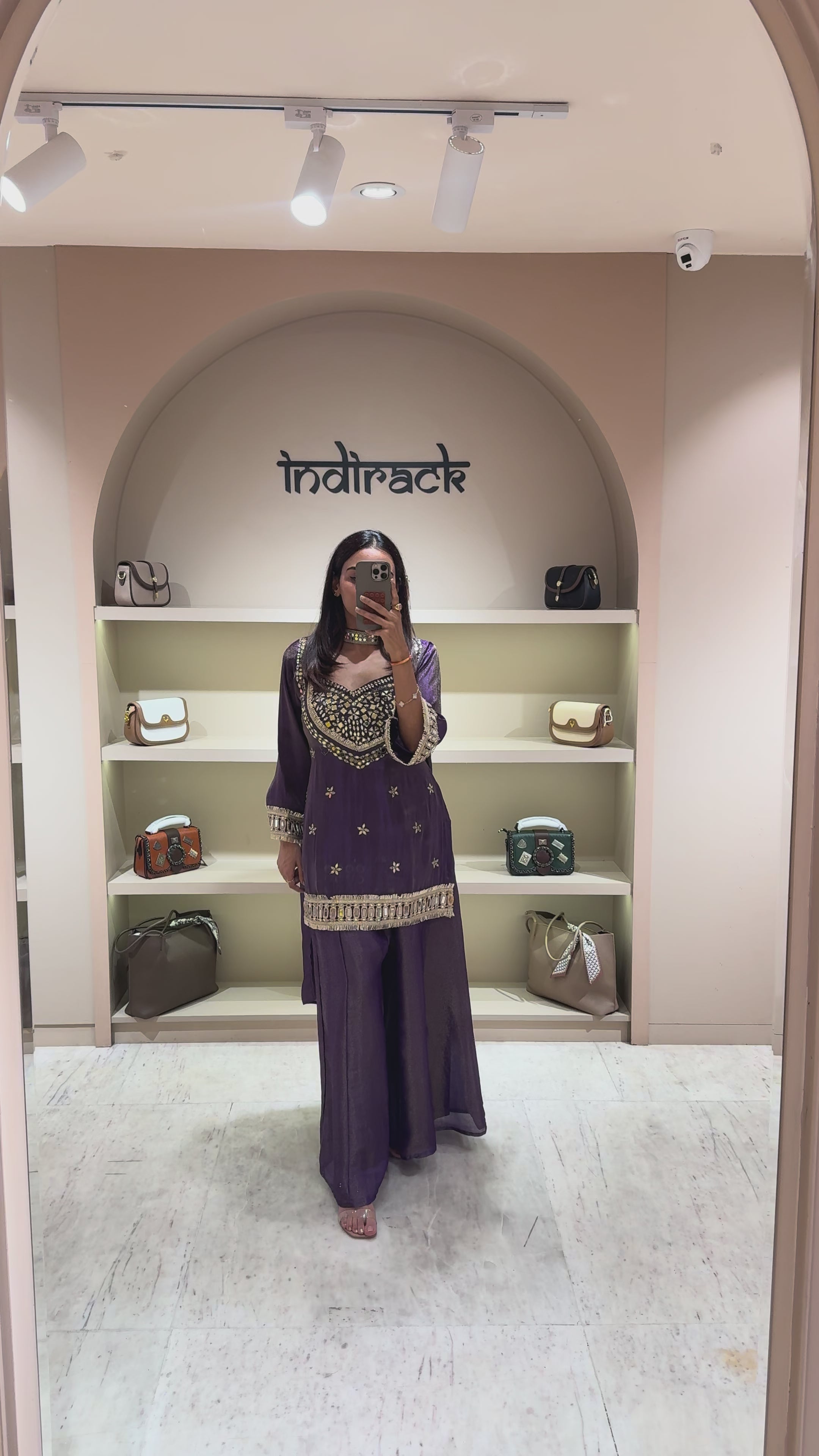 Ziba Mirror Embroidered Suit